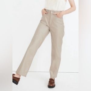 Madewell leather pants